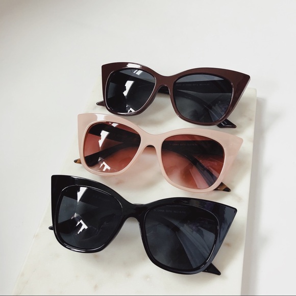 Last 1✨Teagan Pink Oversized Cat Eye Sunnies - Picture 7 of 8